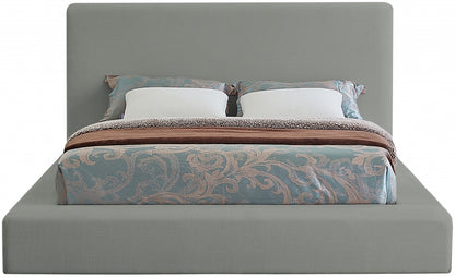 Nived Linen Textured Fabric Bed King