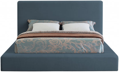 Nived Linen Textured Fabric Bed King