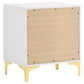 204422 Lladnek 2-drawer Nightstand White