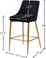 Anirak Velvet Counter Stool