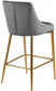 Anirak Velvet Counter Stool