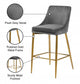 Anirak Velvet Counter Stool