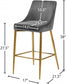 Anirak Velvet Counter Stool