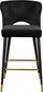 Yllek Velvet Counter Stool