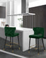 Yllek Velvet Counter Stool