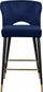 Yllek Velvet Counter Stool