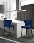 Yllek Velvet Counter Stool