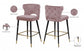 Yllek Velvet Counter Stool