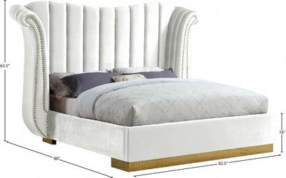 Arolf Velvet Bed Queen