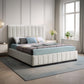 Aicul Linen Textured Fabric Bed King