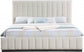 Aicul Linen Textured Fabric Bed King
