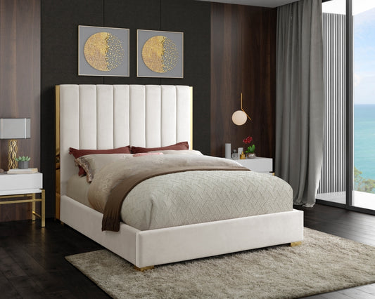 Acceb Velvet Bed Queen