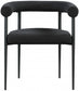 Eiuol Boucle Fabric Dining Chair