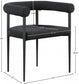 Eiuol Boucle Fabric Dining Chair