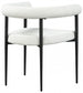 Eiuol Boucle Fabric Dining Chair