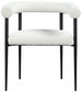 Eiuol Boucle Fabric Dining Chair