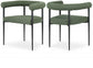 Eiuol Boucle Fabric Dining Chair