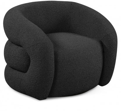 Yrubxor Boucle Fabric Swivel Accent Chair