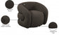 Yrubxor Boucle Fabric Swivel Accent Chair