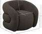 Yrubxor Boucle Fabric Swivel Accent Chair