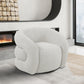 Yrubxor Boucle Fabric Swivel Accent Chair