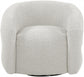Yrubxor Boucle Fabric Swivel Accent Chair