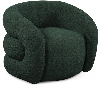 Yrubxor Boucle Fabric Swivel Accent Chair