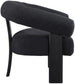 Notsniw Boucle Fabric Accent Chair