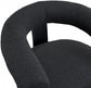 Notsniw Boucle Fabric Accent Chair