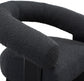 Notsniw Boucle Fabric Accent Chair