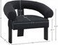 Notsniw Boucle Fabric Accent Chair