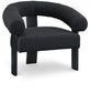 Notsniw Boucle Fabric Accent Chair