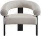 Notsniw Boucle Fabric Accent Chair