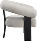 Notsniw Boucle Fabric Accent Chair