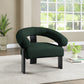 Notsniw Boucle Fabric Accent Chair