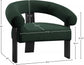 Notsniw Boucle Fabric Accent Chair