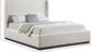 Nnylf Linen Textured Fabric Bed King
