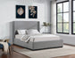 Nnylf Linen Textured Fabric Bed King