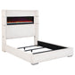 Uisdall Upholstered  Flame Visualizer Bed