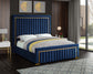 Eclod Velvet Queen Bed