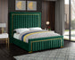 Eclod Velvet Queen Bed