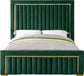 Eclod Velvet Queen Bed
