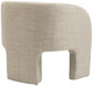 Reywas Weaved Fabric Accent Chair