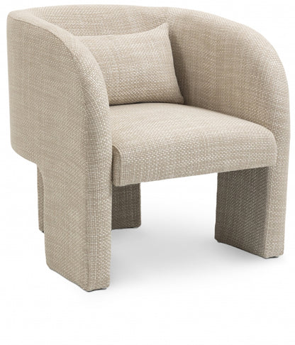 Reywas Weaved Fabric Accent Chair