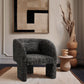 Reywas Weaved Fabric Accent Chair