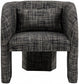 Reywas Weaved Fabric Accent Chair