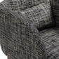 Reywas Weaved Fabric Accent Chair