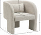 Reywas Weaved Fabric Accent Chair