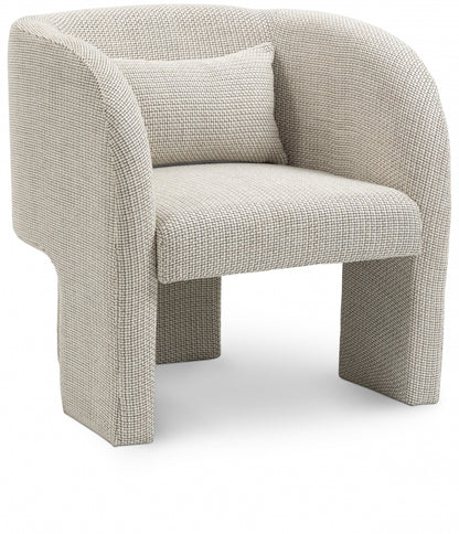 Reywas Weaved Fabric Accent Chair