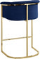 Alletanod Velvet Counter Stool